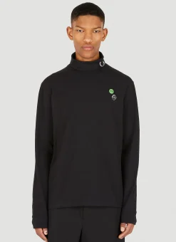 Laurel Wreath Roll Neck Top