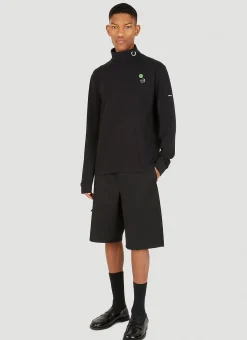 Laurel Wreath Roll Neck Top