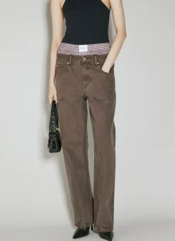 Layered Boxer Skater Jeans