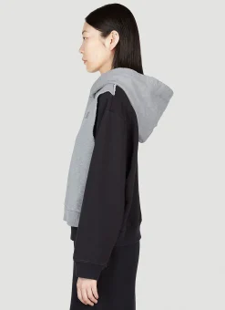Layered Hooded Sweatshirt