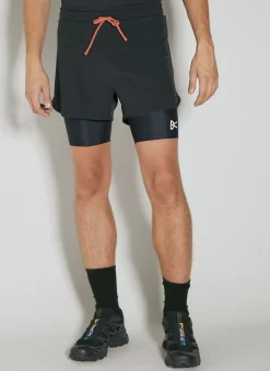 Layered Pocketed Trail Shorts