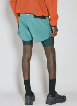 Layered Pocketed Trail Shorts