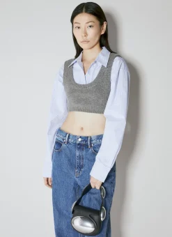 Layered Poplin Shirt