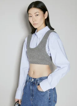 Layered Poplin Shirt