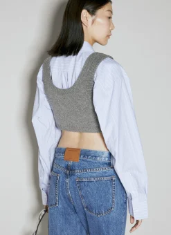 Layered Poplin Shirt