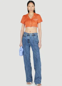 Le De Nimes Bordado Jeans