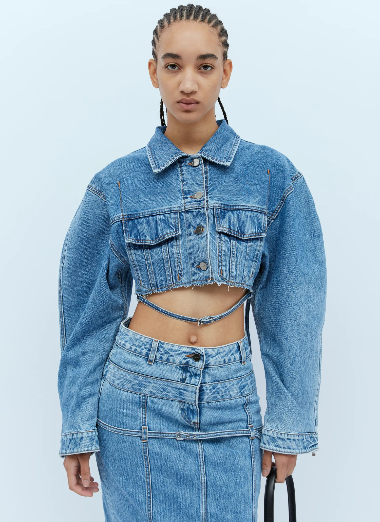 Le Haut De Nimes Corto Denim Jacket