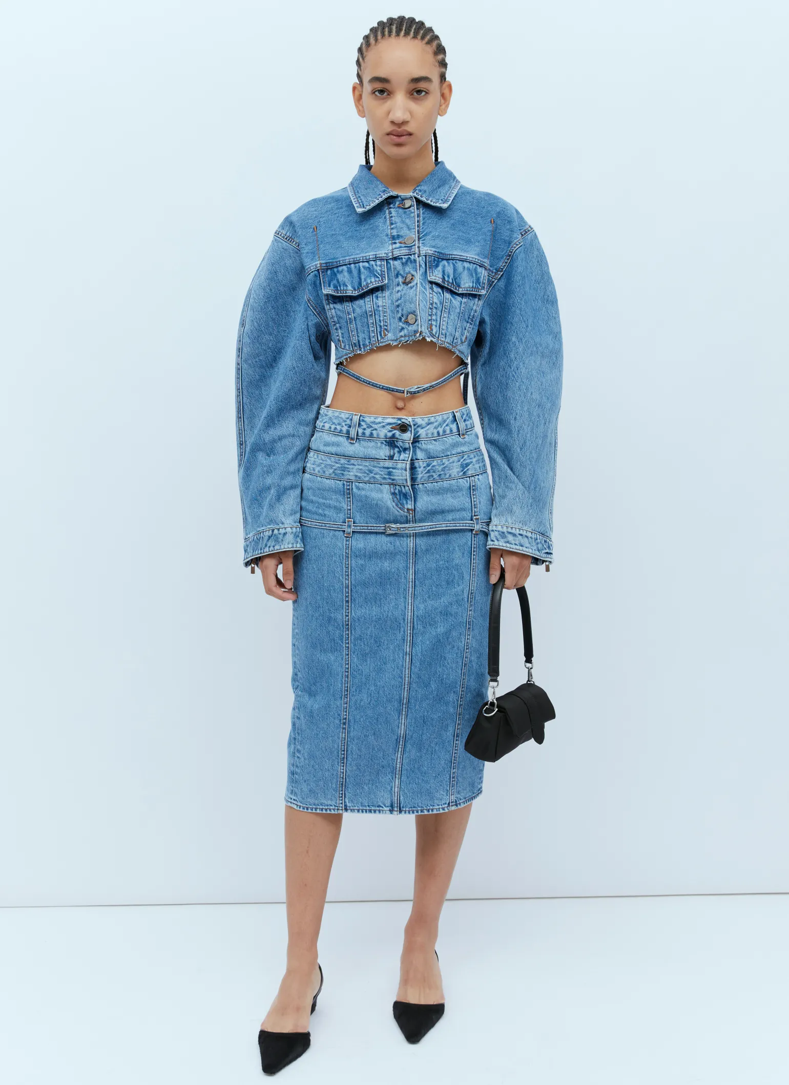 Le Haut De Nimes Corto Denim Jacket