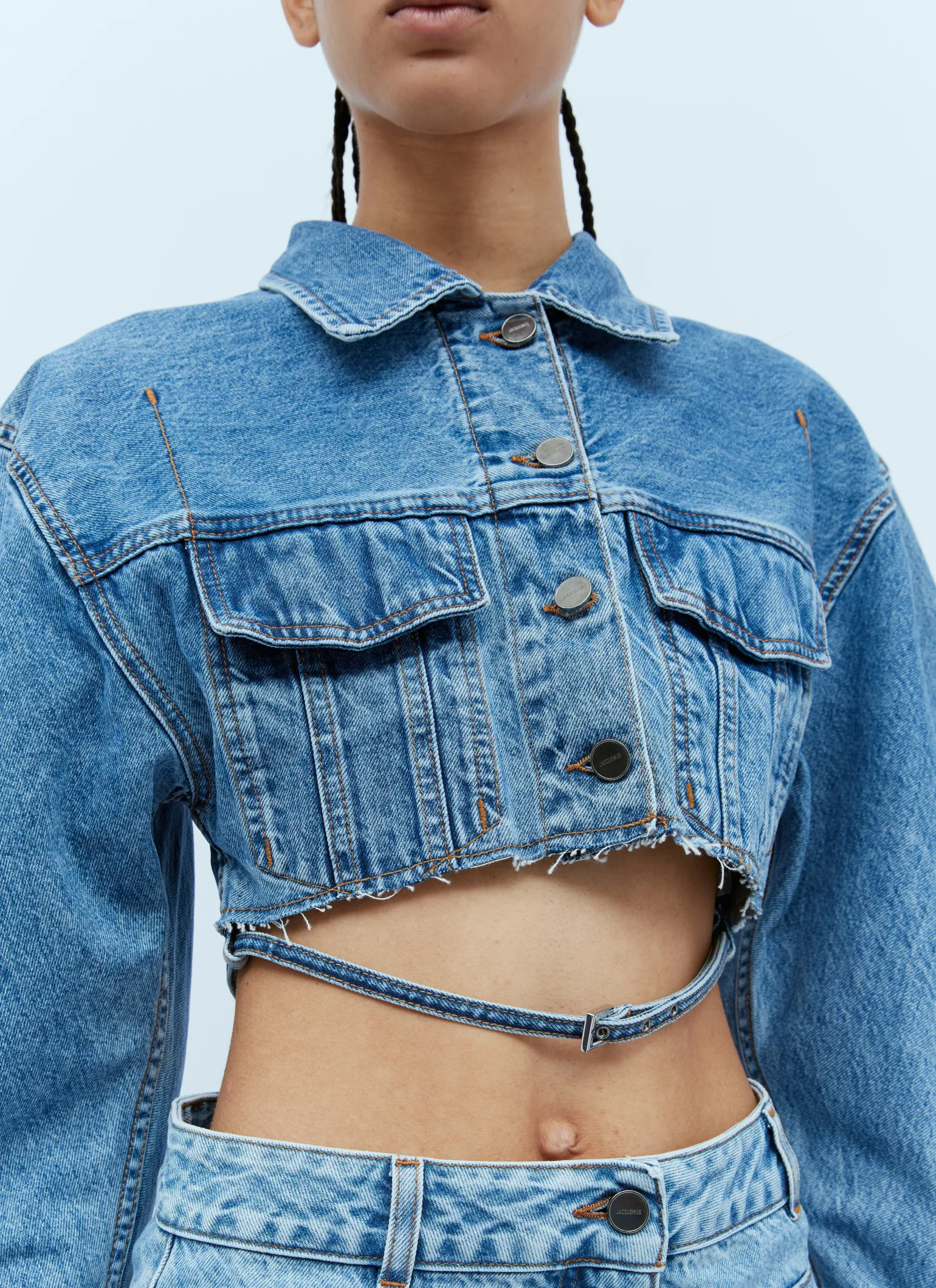 Le Haut De Nimes Corto Denim Jacket