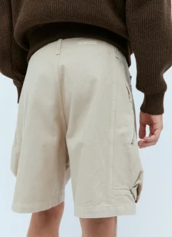 Le Short Cargo Croissant Bermuda Shorts