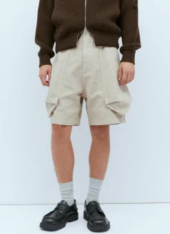 Le Short Cargo Croissant Bermuda Shorts