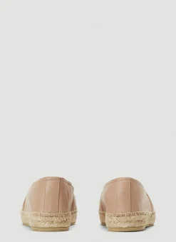 Leather Espadrilles