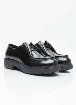 Leather Lace-Up Shoes