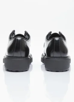 Leather Lace-Up Shoes