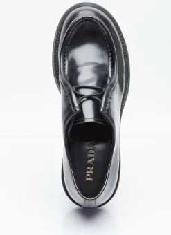 Leather Lace-Up Shoes