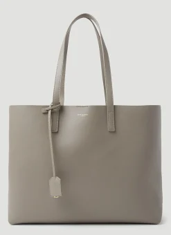 Leather Shopping Tote Bag