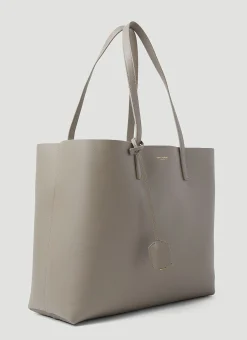 Leather Shopping Tote Bag