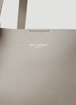 Leather Shopping Tote Bag