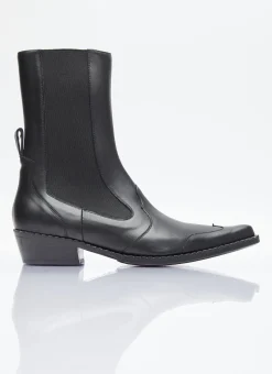 Leather Western Boots