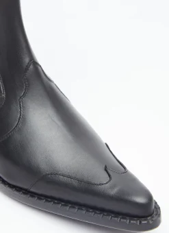 Leather Western Boots
