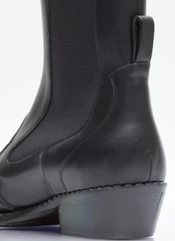 Leather Western Boots