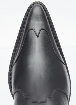 Leather Western Boots