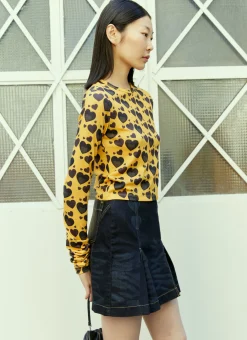 Leo Hearts Long Sleeve Top
