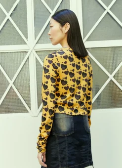 Leo Hearts Long Sleeve Top