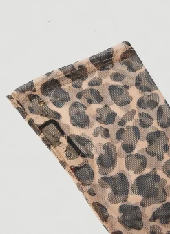 Leopard Print Gloves