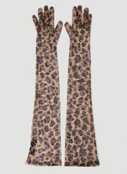 Leopard Print Gloves