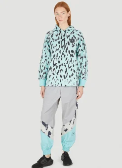 Leopard Print Hooded Sweatshirt