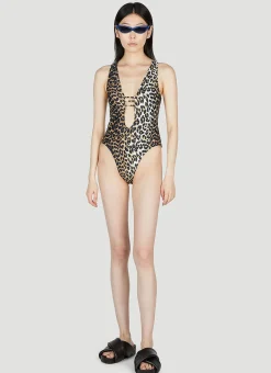 Leopard Print Swimsuit