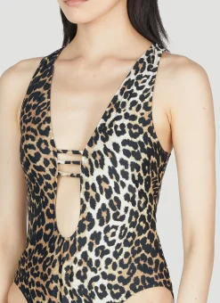 Leopard Print Swimsuit