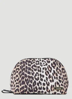 Leopard Print Vanity Bag