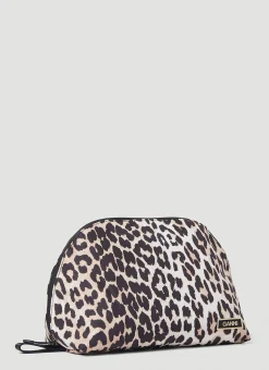 Leopard Print Vanity Bag