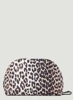 Leopard Print Vanity Bag