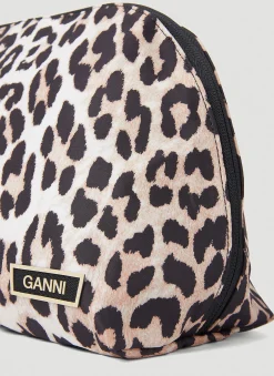 Leopard Print Vanity Bag