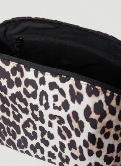 Leopard Print Vanity Bag