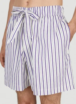 Lido Stripe Sleep Shorts