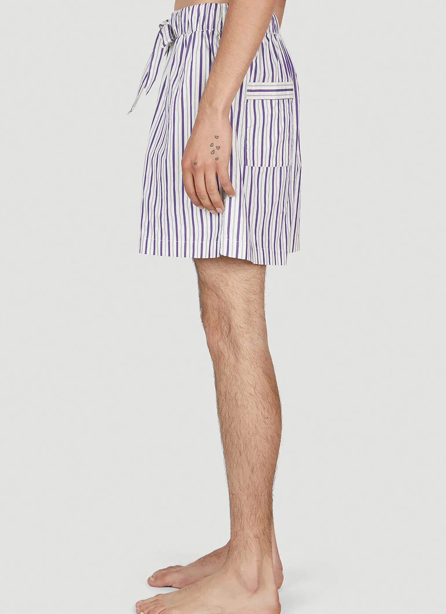 Lido Stripe Sleep Shorts