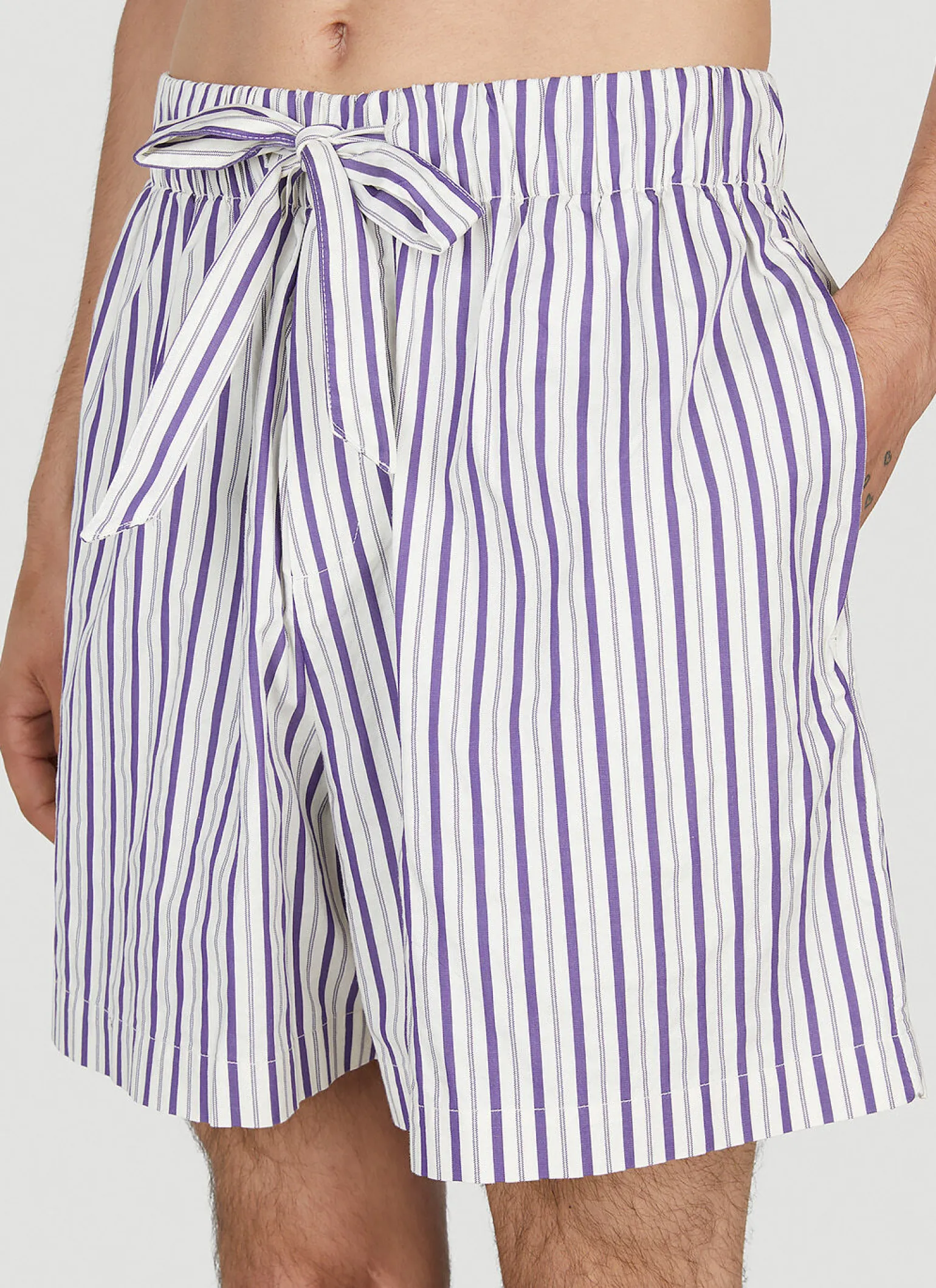 Lido Stripe Sleep Shorts