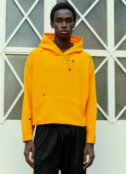 Lifeguard Distressed Hooded Sweatshirt