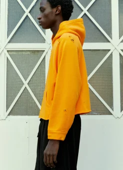 Lifeguard Distressed Hooded Sweatshirt