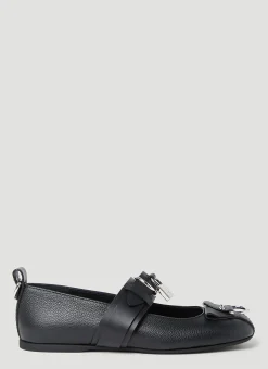 Lock Ballerina Pumps