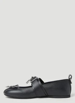 Lock Ballerina Pumps