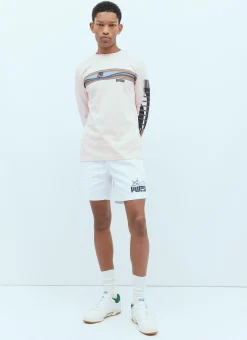 Logo Applique Track Shorts