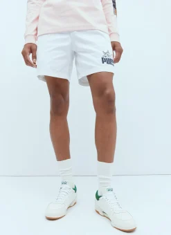 Logo Applique Track Shorts