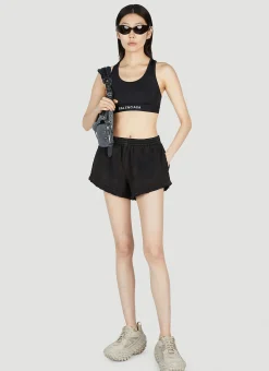 Logo Athletic Bra