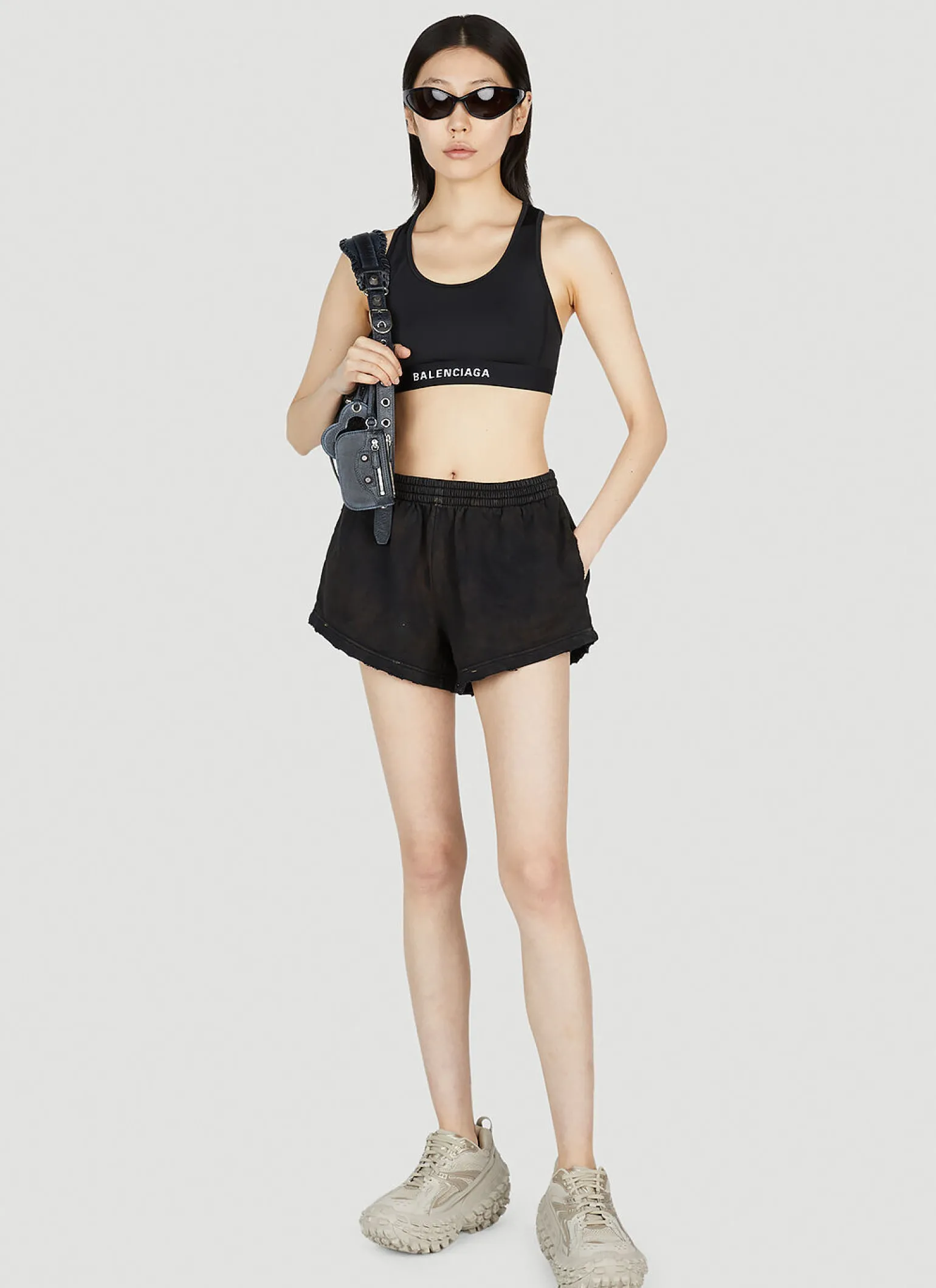 Logo Athletic Bra
