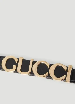 Logo Buckle Belt